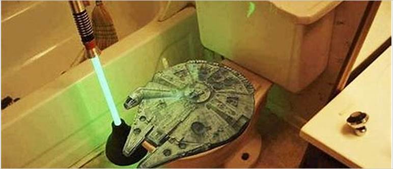 Star wars toilet
